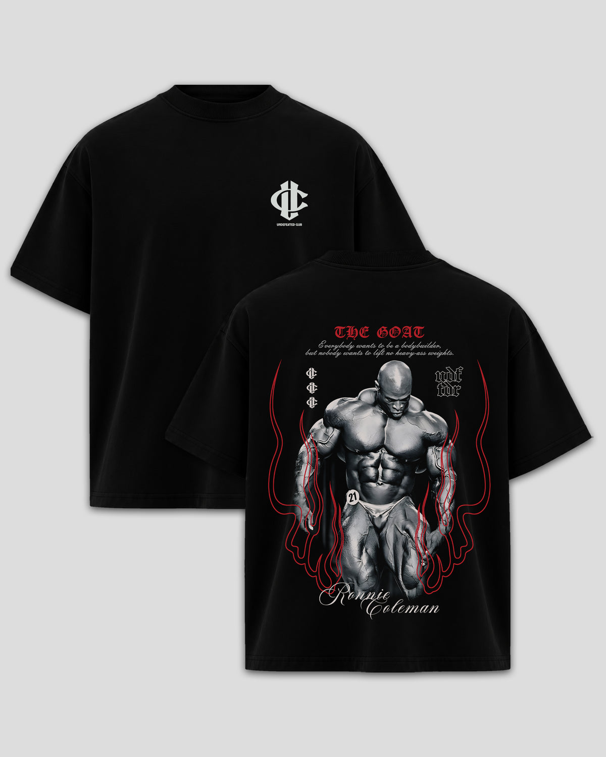 "THE GOAT RONNIE COLEMAN" Tee