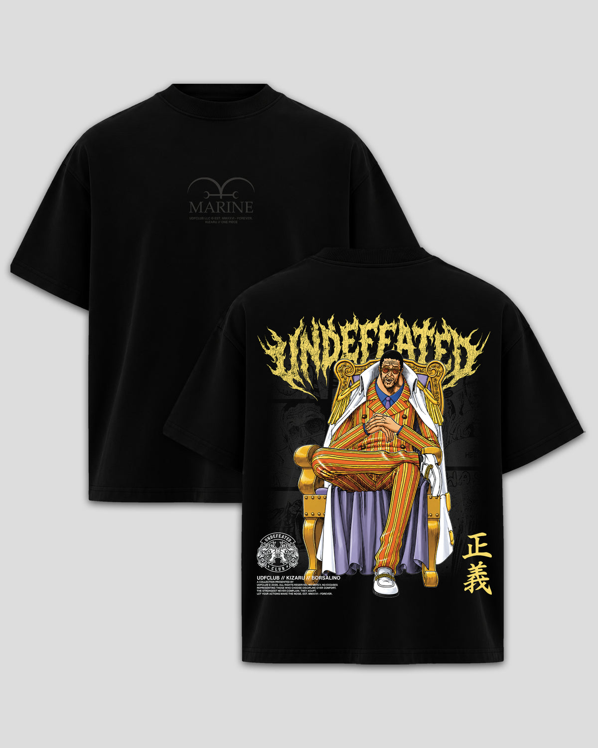 "THE SILENT JUSTICE KIZARU" Tee