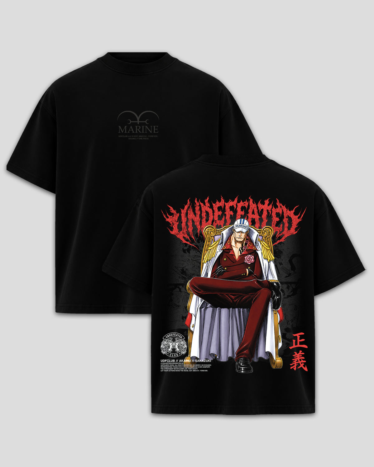 "THE ABSOLUTE JUSTICE AKINU" Tee