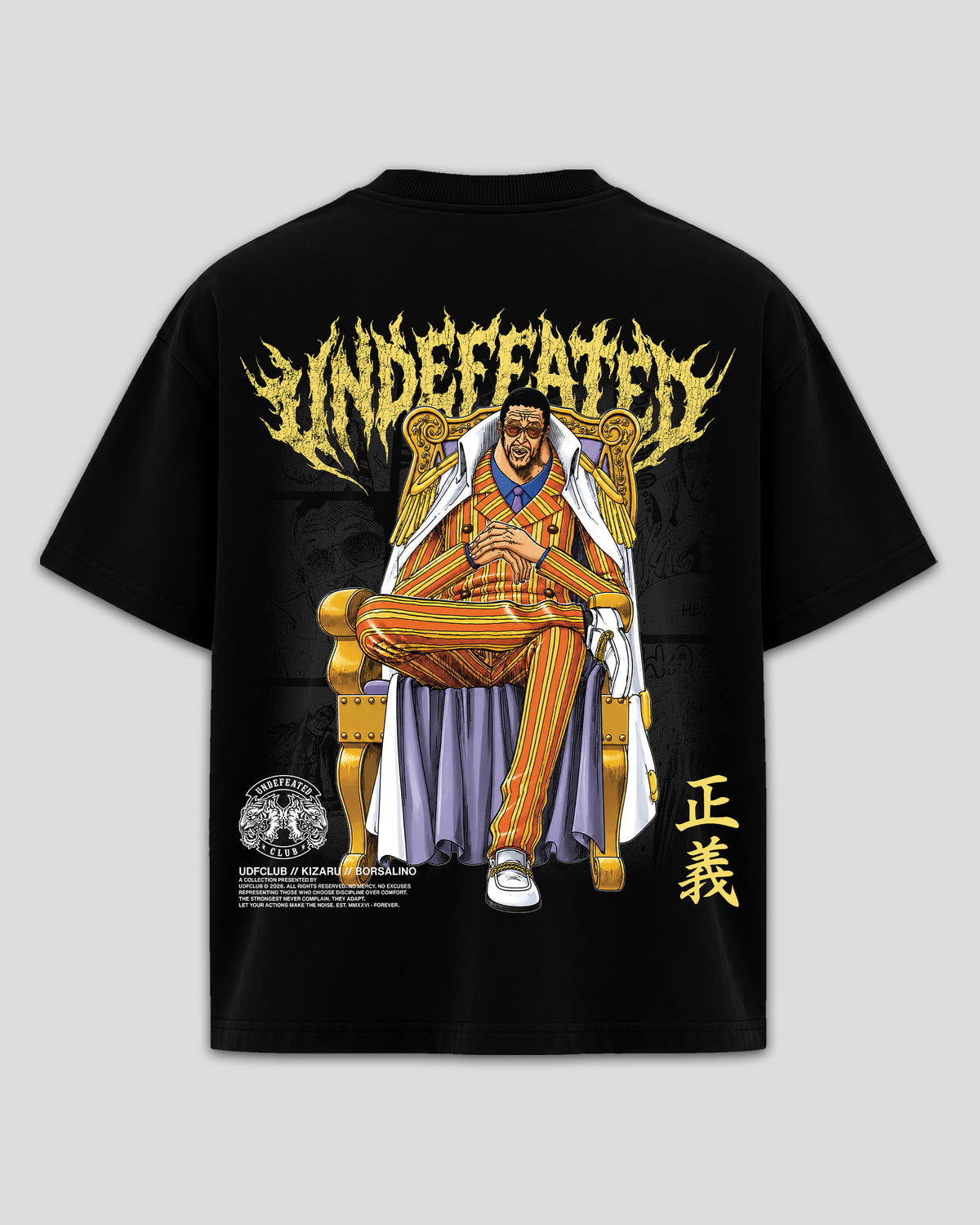 "THE SILENT JUSTICE KIZARU" Tee
