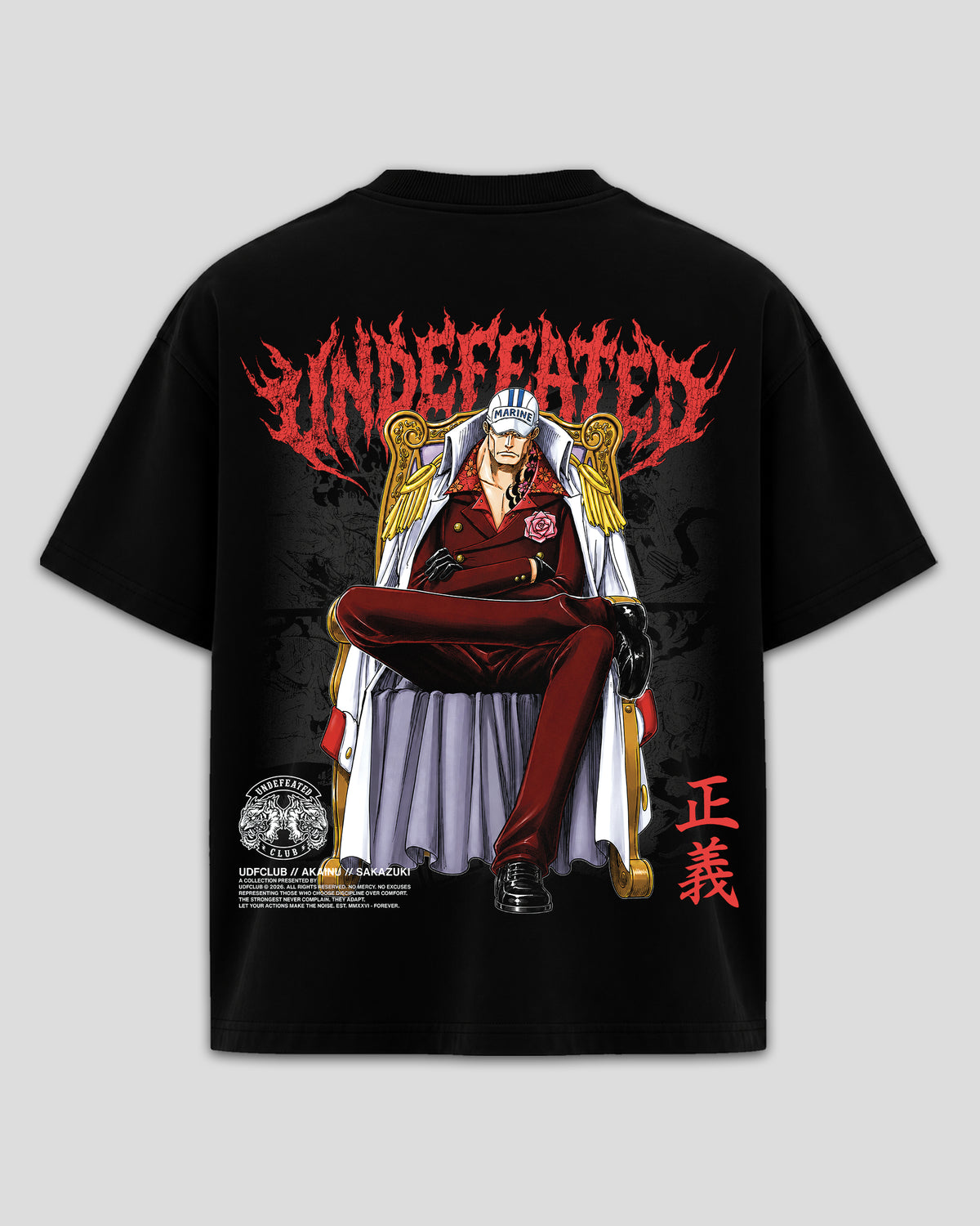 "THE ABSOLUTE JUSTICE AKINU" Tee